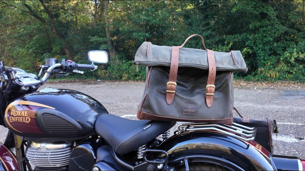 Longride Saddlebags on Royal Enfield Classic 350