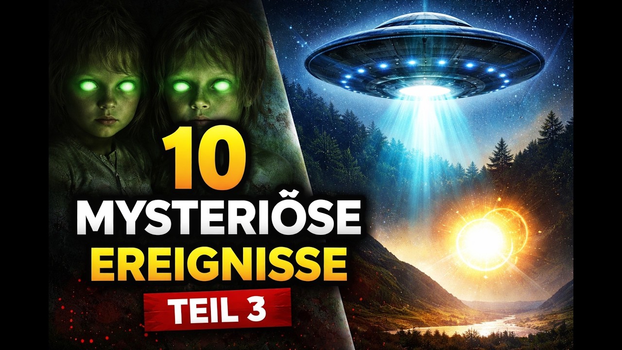 👁️🛸 10 mysteriöse Ereignisse – Realität oder Mythos?