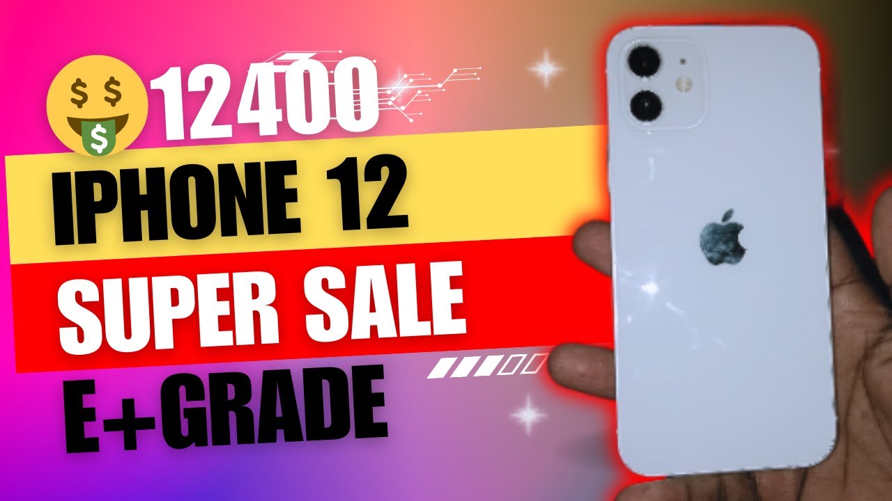 iPhone 12 🤑12400 E+ Grade Cashify Super Sale Unboxing Video 2025 Best Deal 