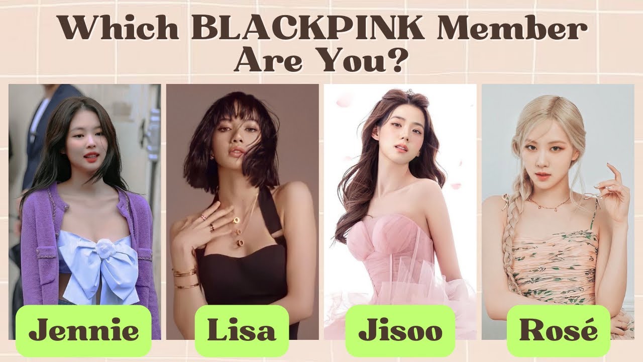 Кто ты из BLACKPINK? 🖤💖 | Забавный тест на личность