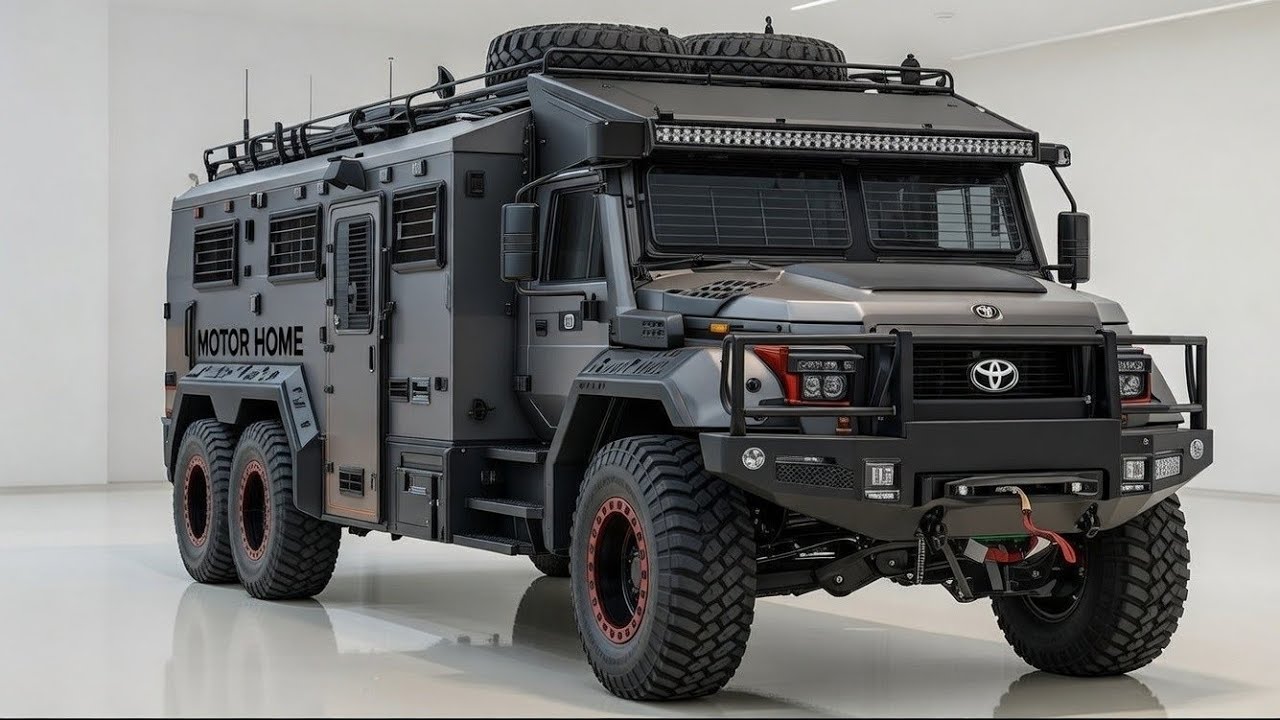 2026 Toyota EMBERHORN 6×6 /The Most Extreme Adventure Motorhome in America!