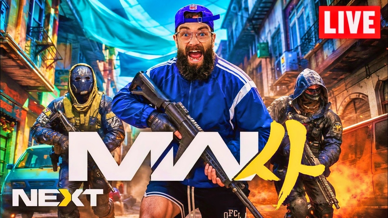 MW4 EARLY GAMEPLAY LIVE FROM CALL OF DUTY NEXT | BETA CODE GIVEAWAYS
