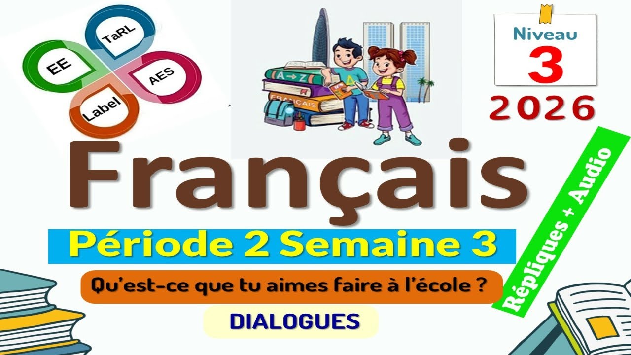 Enseignement explicite- 2026 Période 2 dialogue 3 - Répliques+Audio -  3ème  A.E.P