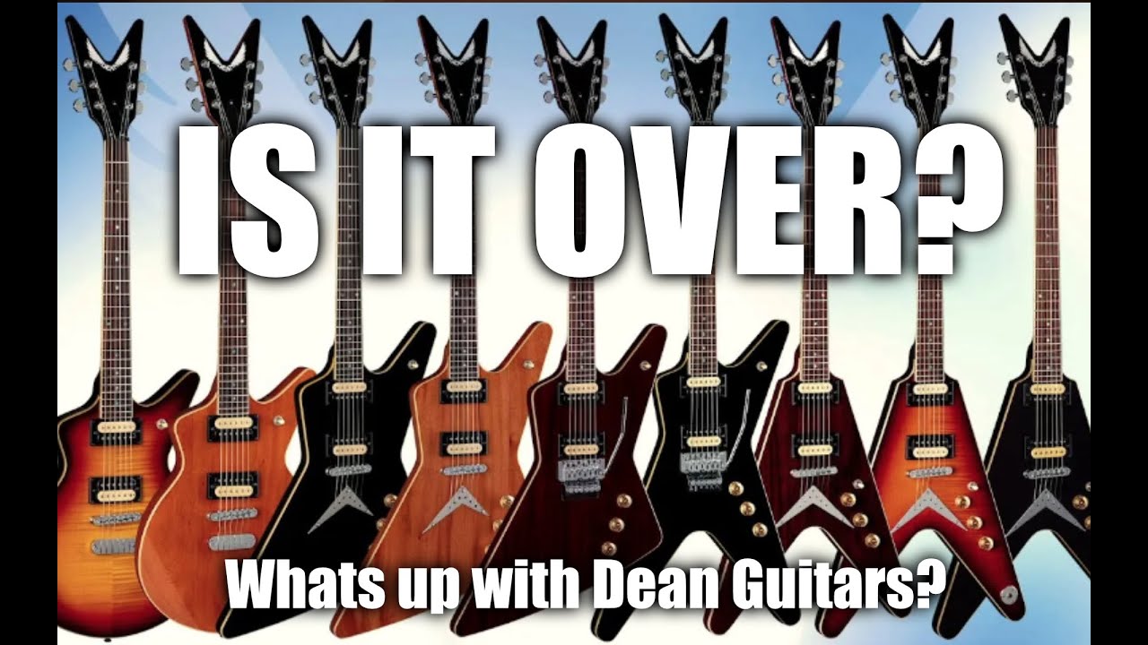 Dean Guitars History, Future. Is it over for the iconic ML, V and Z?