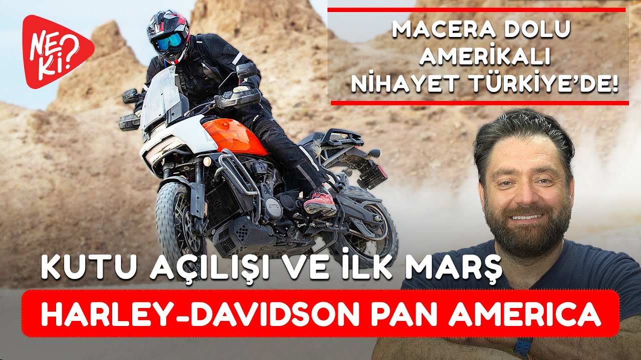 Yeni Harley-Davidson Pan America Kutu Açılışı | Macera Dolu Amerikalı