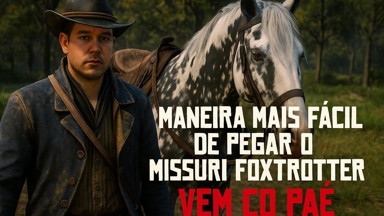 Missouri Fox Trotter em RDR2 – O Guia QUE EU QUERIA TER VISTO!
