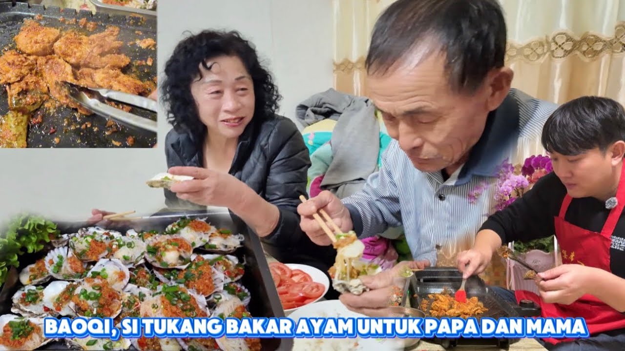 MENU TAHUN BARU MEWAH! Ayam Bakar & Tiram Bawang Putih BIKIN NAGIH!