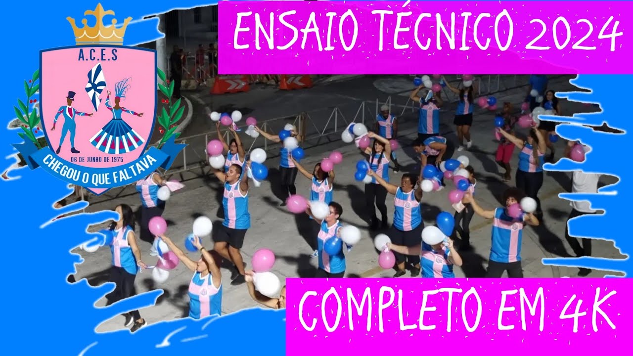 CHEGOU O QUE FALTAVA 2024 || ENSAIO TÉCNICO COMPLETO EM 4K