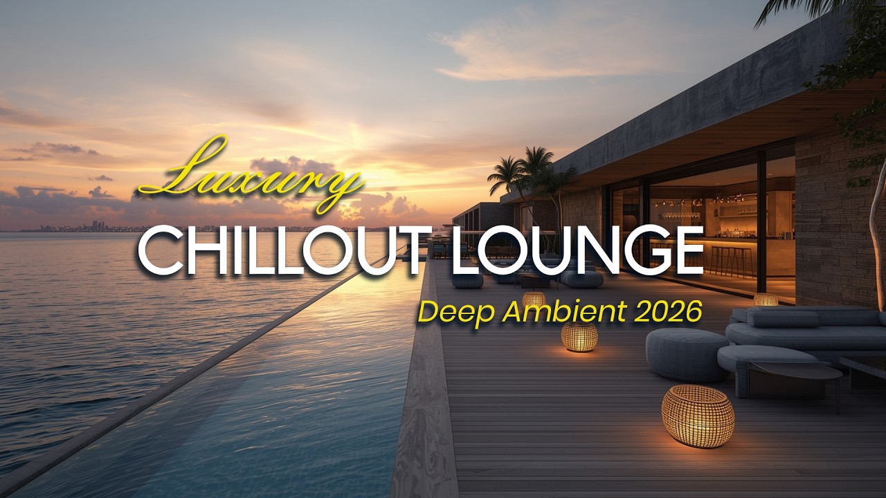 Luxury Chillout Lounge 2026 🌅 Deep Ambient Music for Relaxation, Stress Relief & Calm Mind
