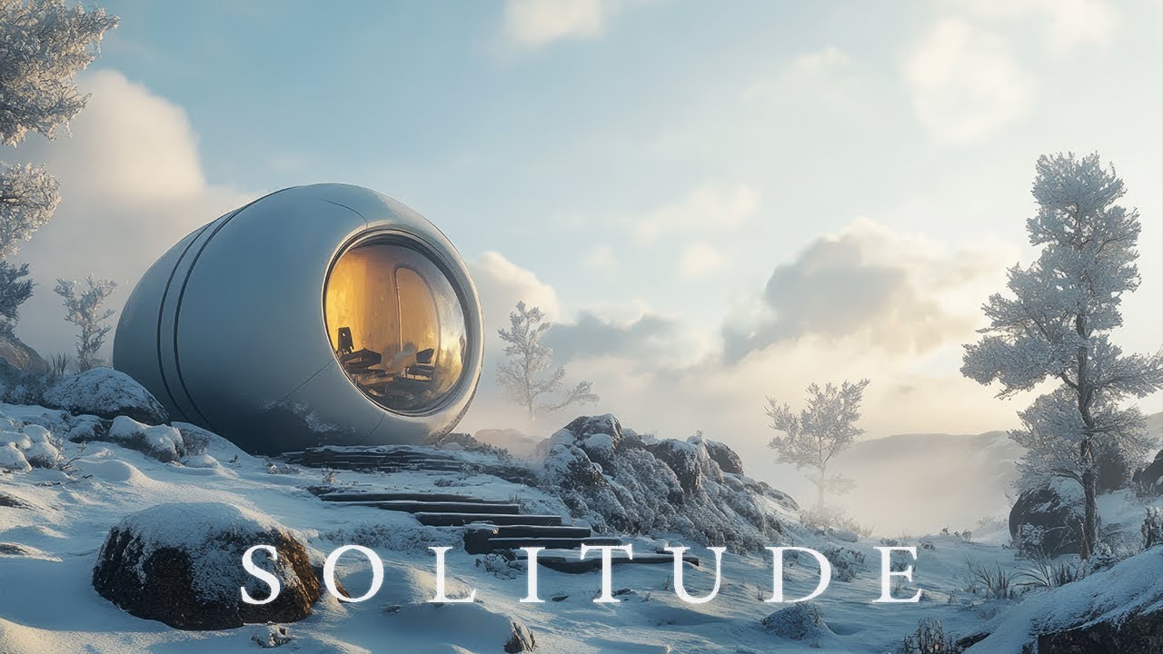 Solitude: Relaxing SciFi Ambient Music and Dronescape ❄️🎧 for Cozy Winter Mornings