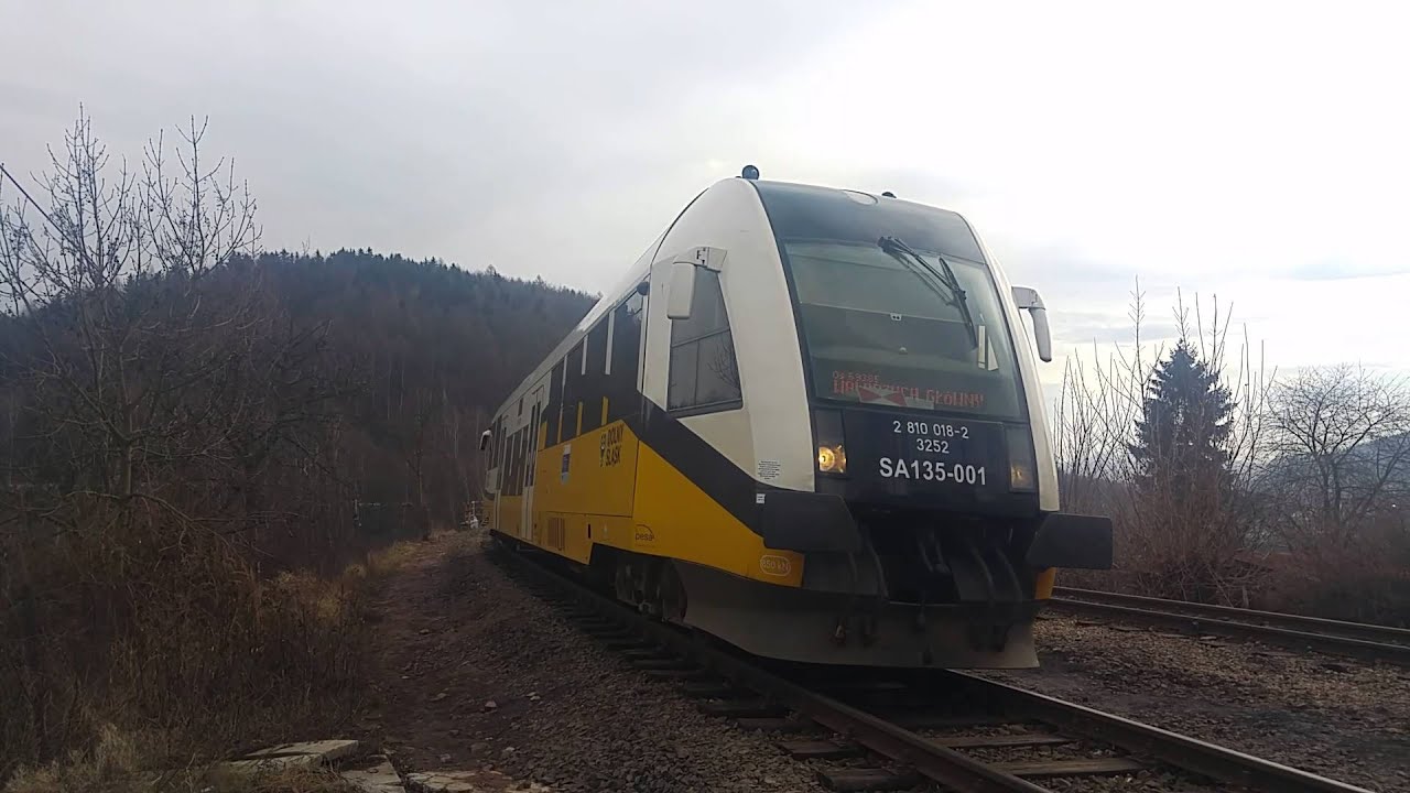 Linia kolejowa nr. 286 - Pociagiem przez Ludwikowice Klodzkie.