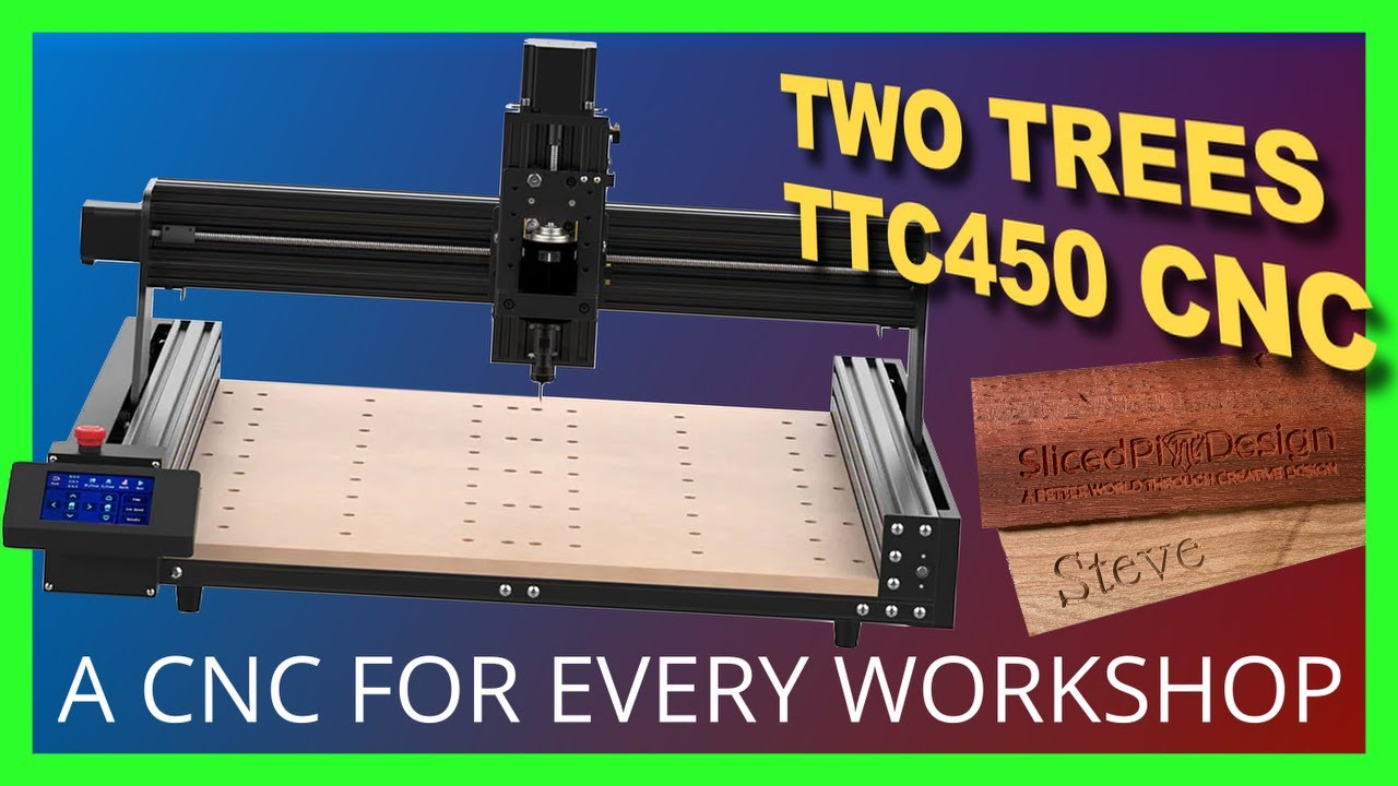 Может ли станок с ЧПУ TwoTrees TTC 450 изменить вашу работу по дереву?