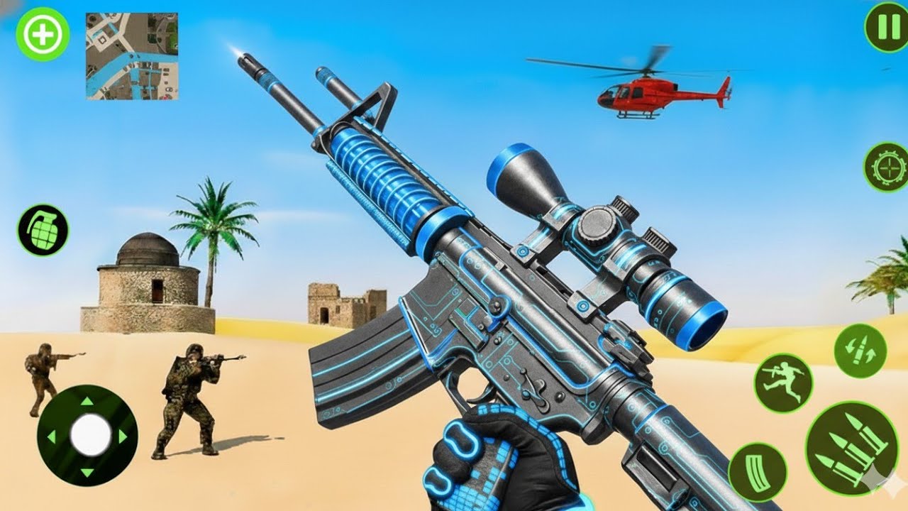 FPS Robot Shooter Strike Anti-Terrorist Shooting🥸 Android GamePlay
