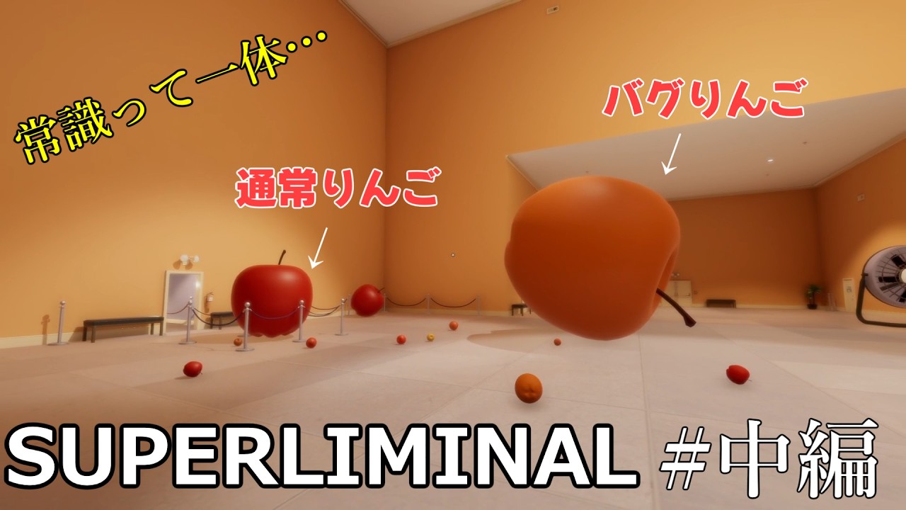 【SUPERLIMINAL】常識って一体何なんだ…夢に囚われし男のパズルゲーム　中編