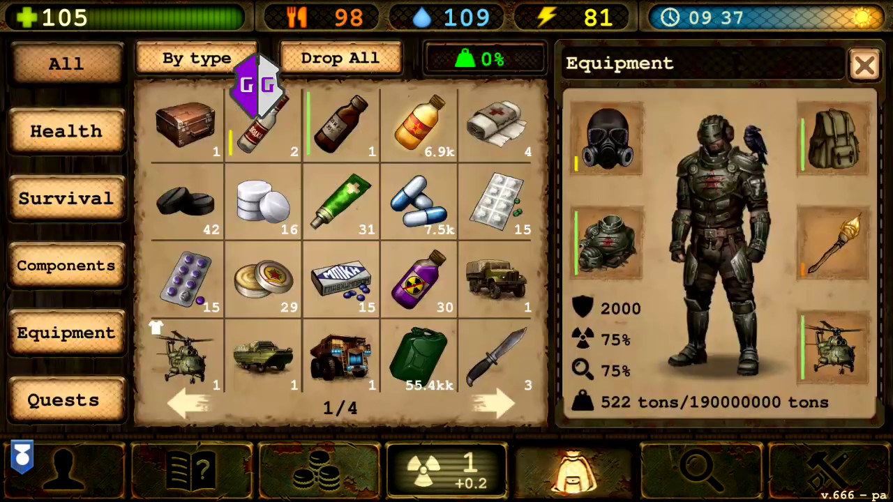 Day R Premium Hack Game Guardian Duplicate item and Armor