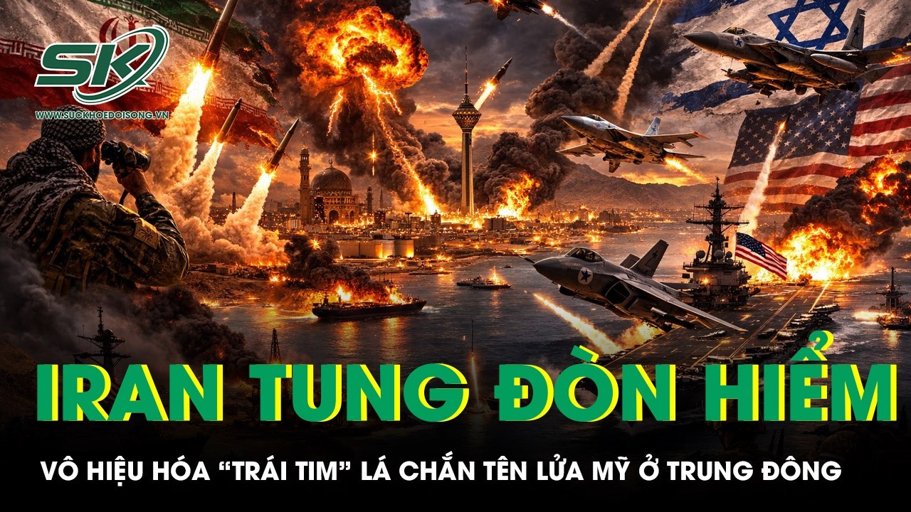 Iran tung đòn hiểm, vô hiệu hóa “trái tim” lá chắn tên lửa Mỹ ở Trung Đông