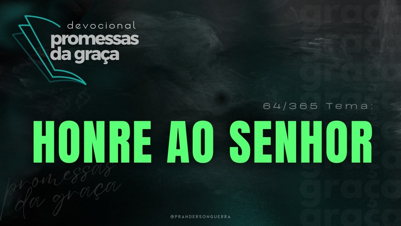 Devocional ao vivo!