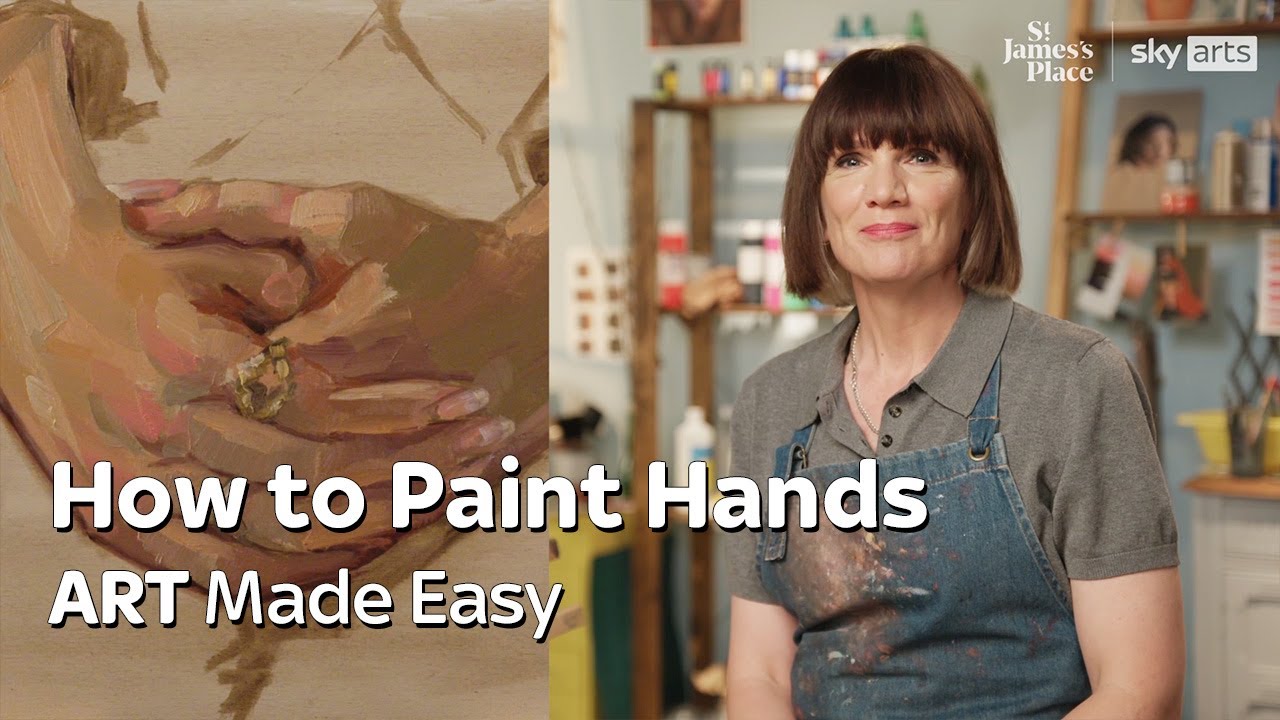 How To Paint Hands | SJP x Sky Arts present Art Made Easy