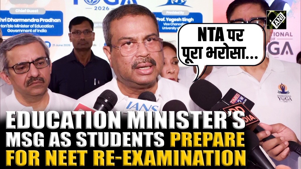 Education Minister&rsquo;s message as students prepare for NEET Re-Examination