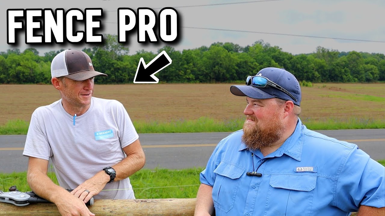 Building a Fence with a PRO from @Bekaert Fencing
