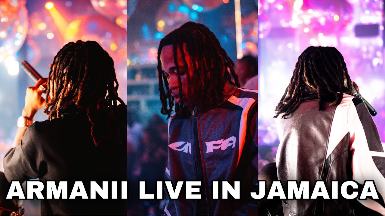@ARMANIIMUSIQ  1st Performance at Taboo!🇯🇲