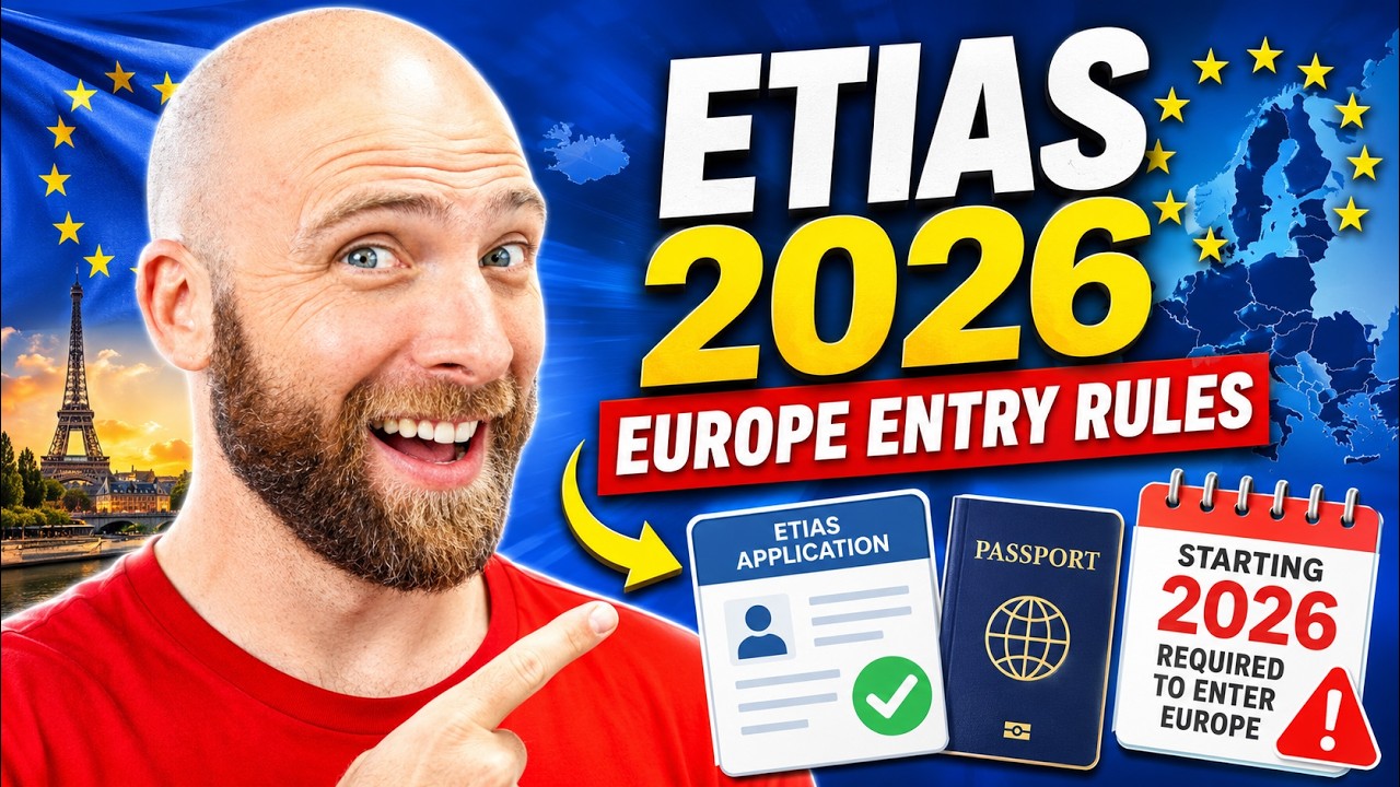 Новые требования для поездок в Европу в 2026 году: виза ETIAS