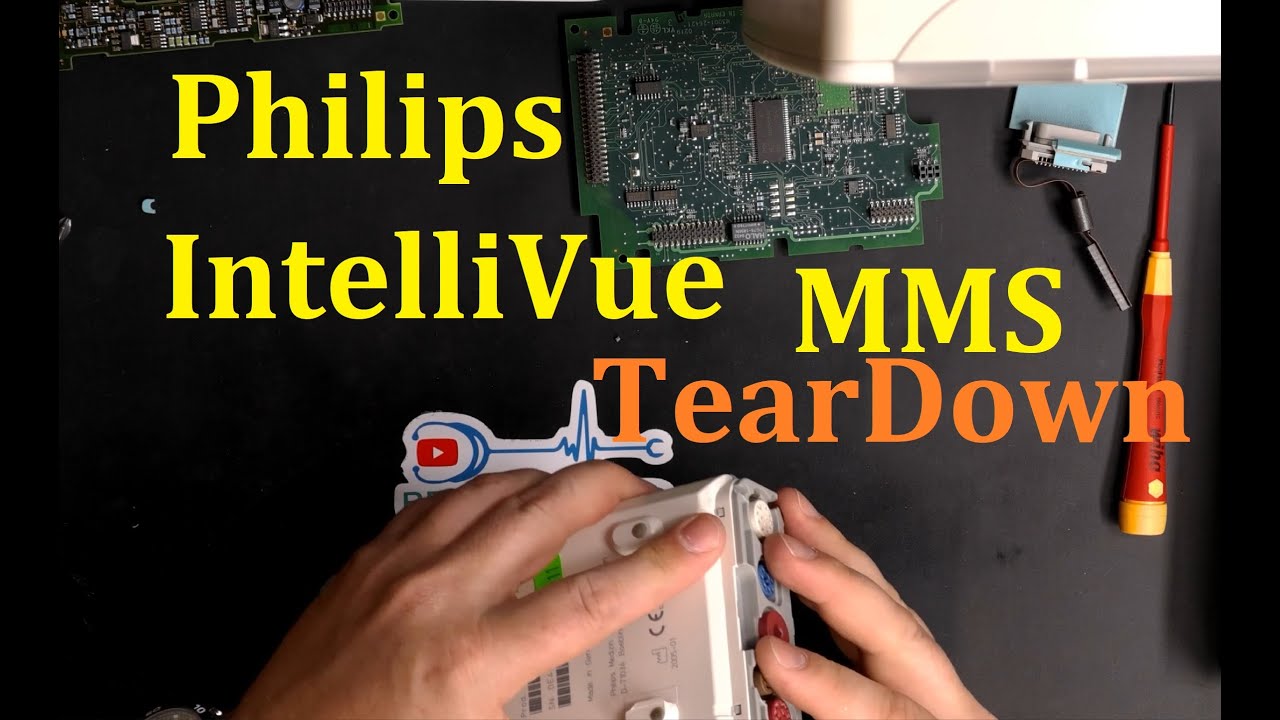 Разборка Philips IntelliVue MMS