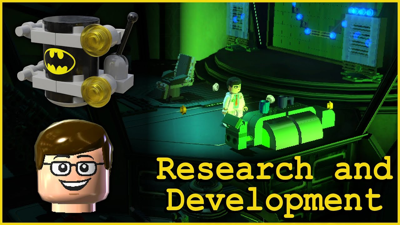 LEGO Batman 2: DC Super Heroes | RESEARCH AND DEVELOPMENT - Minikits & Citizen in Peril