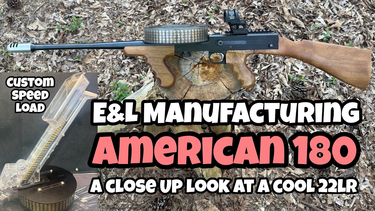 E&L Manufacturing American 180 mag loading A Close Up Look At A Cool 22😝