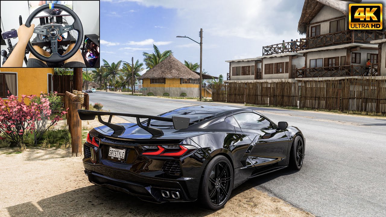 Chevrolet Corvette Stingray Coupé | Forza Horizon 5 | Logitech g29 gameplay
