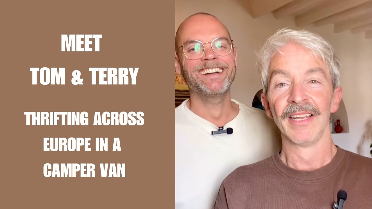Thrifting Across Europe In A Camper Van! Meet Tom & Terry