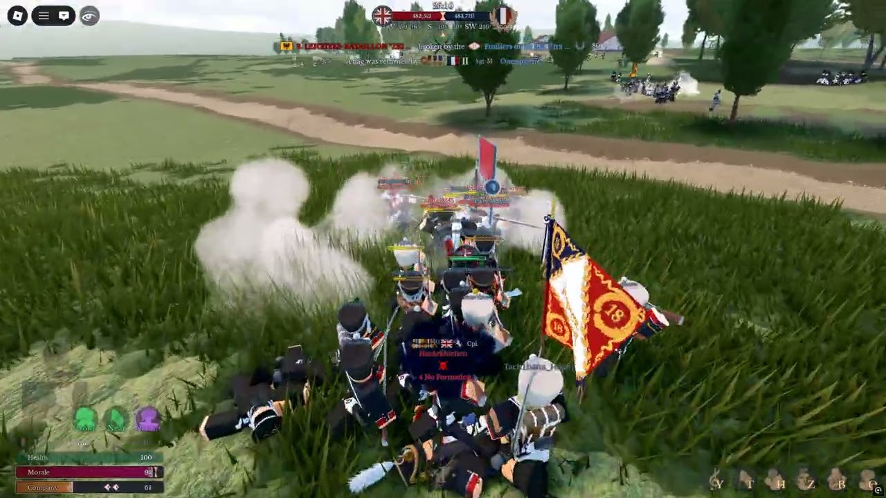 Roblox Napoleonic Wars | FRANCE VS COALITION [18e]