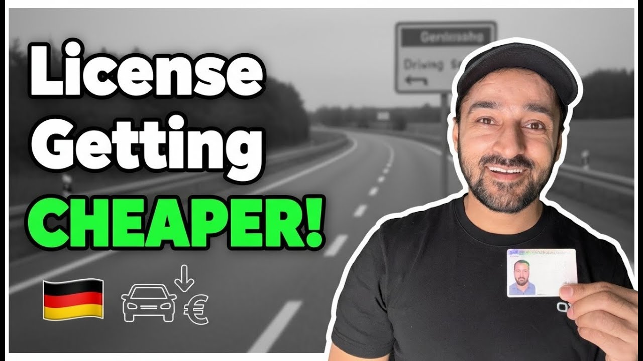 Germany Makes Driving Licenses Cheaper! 🇩🇪 Big 2025 Reform