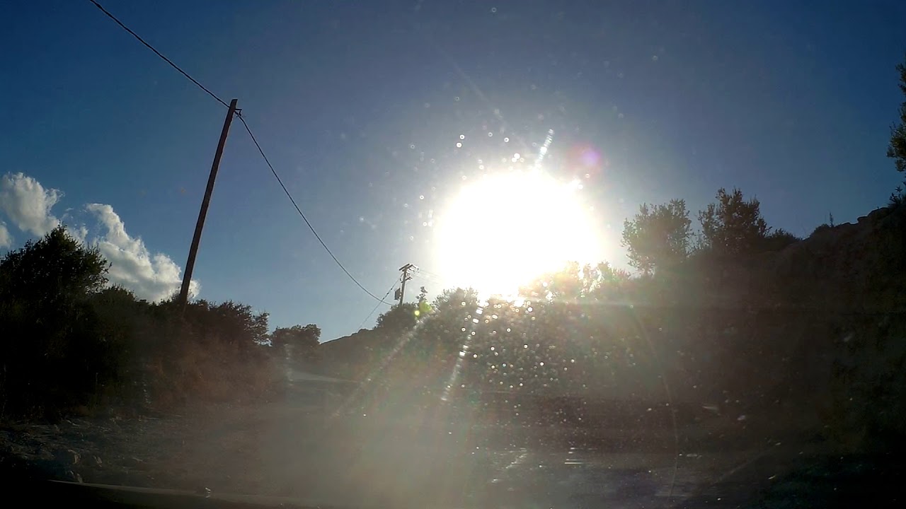 Driving from Dafni beach to Argassi, Zakynthos