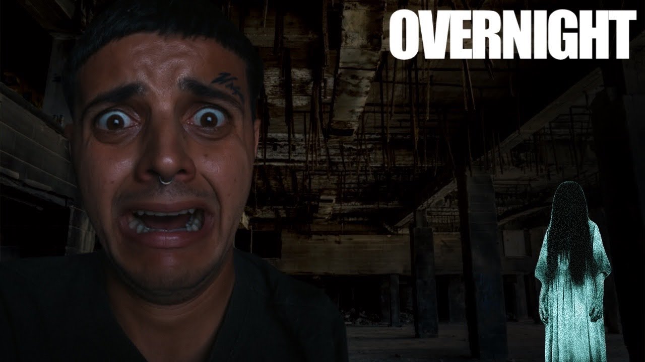I Slept Overnight in the Scariest Abandoned Hotel