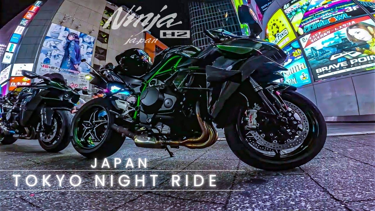 Tokyo Night Ride/Ninja H2×2/ZH2/Episode 69/東京/Japan/Kawasaki Ninja H2【4K】