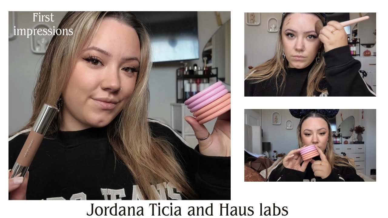 First impressions of the jordana ticia blush duo’s and the Haus Labs contour 