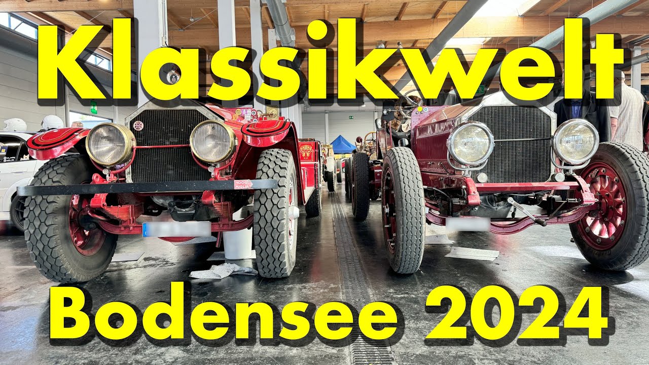 Klassikwelt Bodensee 2024 - Oldtimermesse mit Vintage Racing und Flugshow