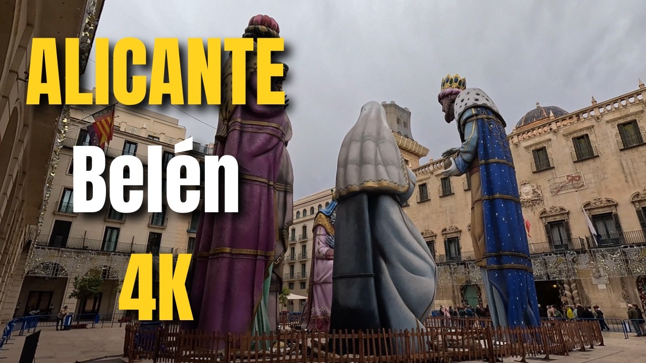 El belén más alto de Alicante - Guinness 2020 - 18 metros - Visita inmersiva 4K - Alicante - España