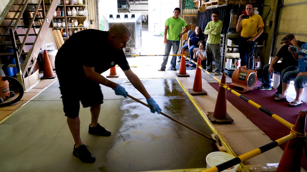 DIY Acid Stain Class - Oklahoma City OK