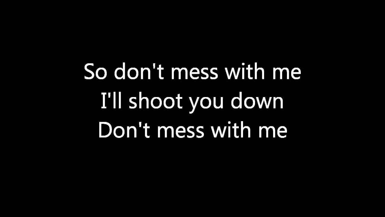 Temposhark - Don't Mess With Me (lyrics)