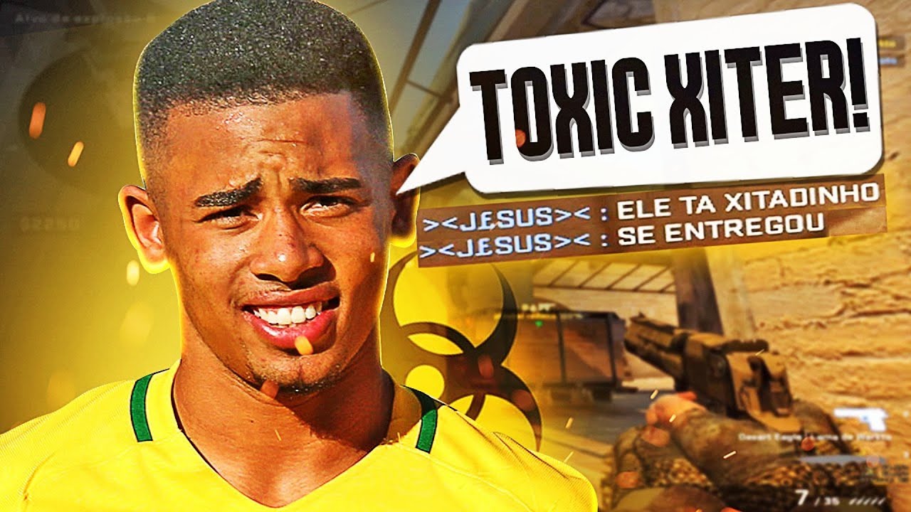 JOGUEI CONTRA O GABRIEL JESUS E ELE ME CHAMOU DE XITER! ‹ Toxic ›