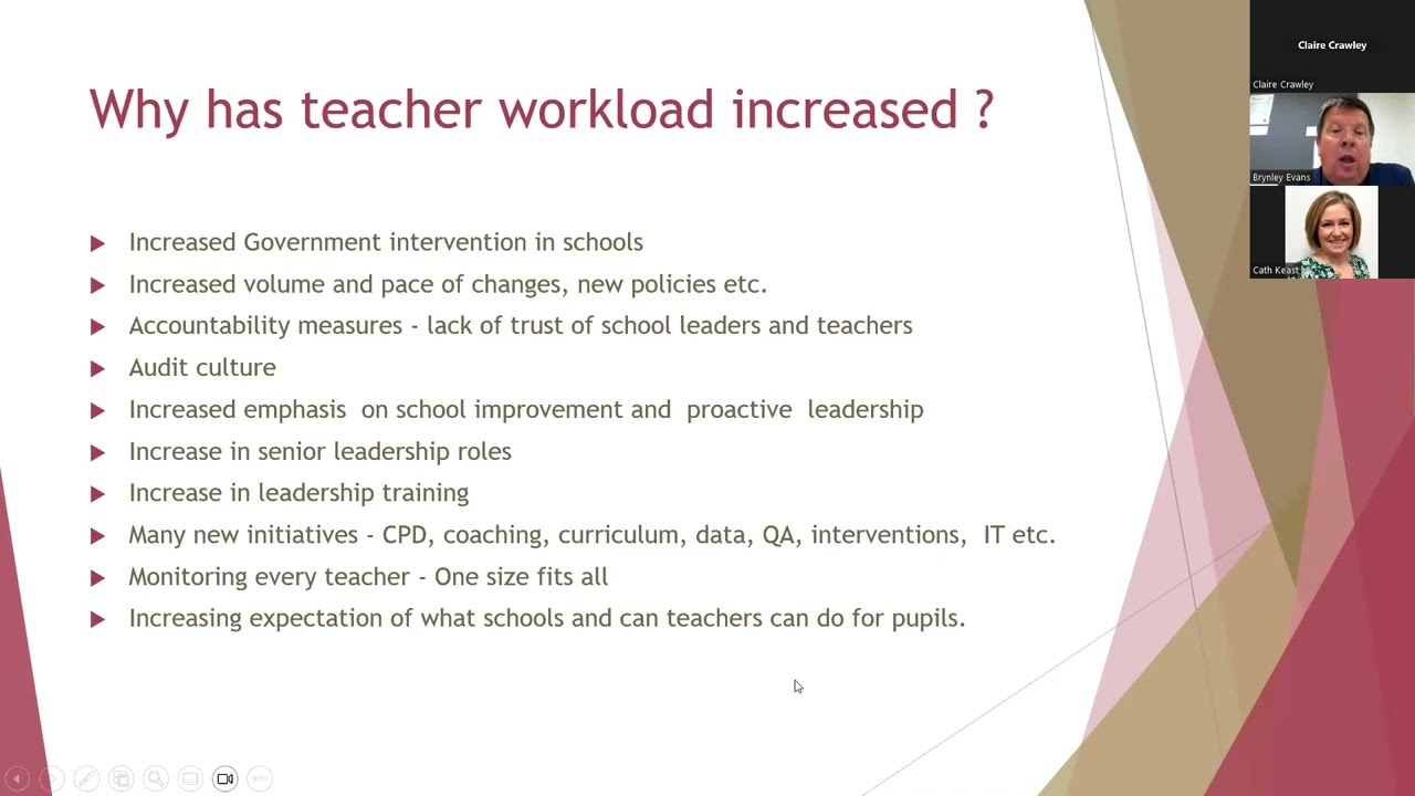 Optimising teacher workload. Practical ideas to reduce teacher workload & improve standards