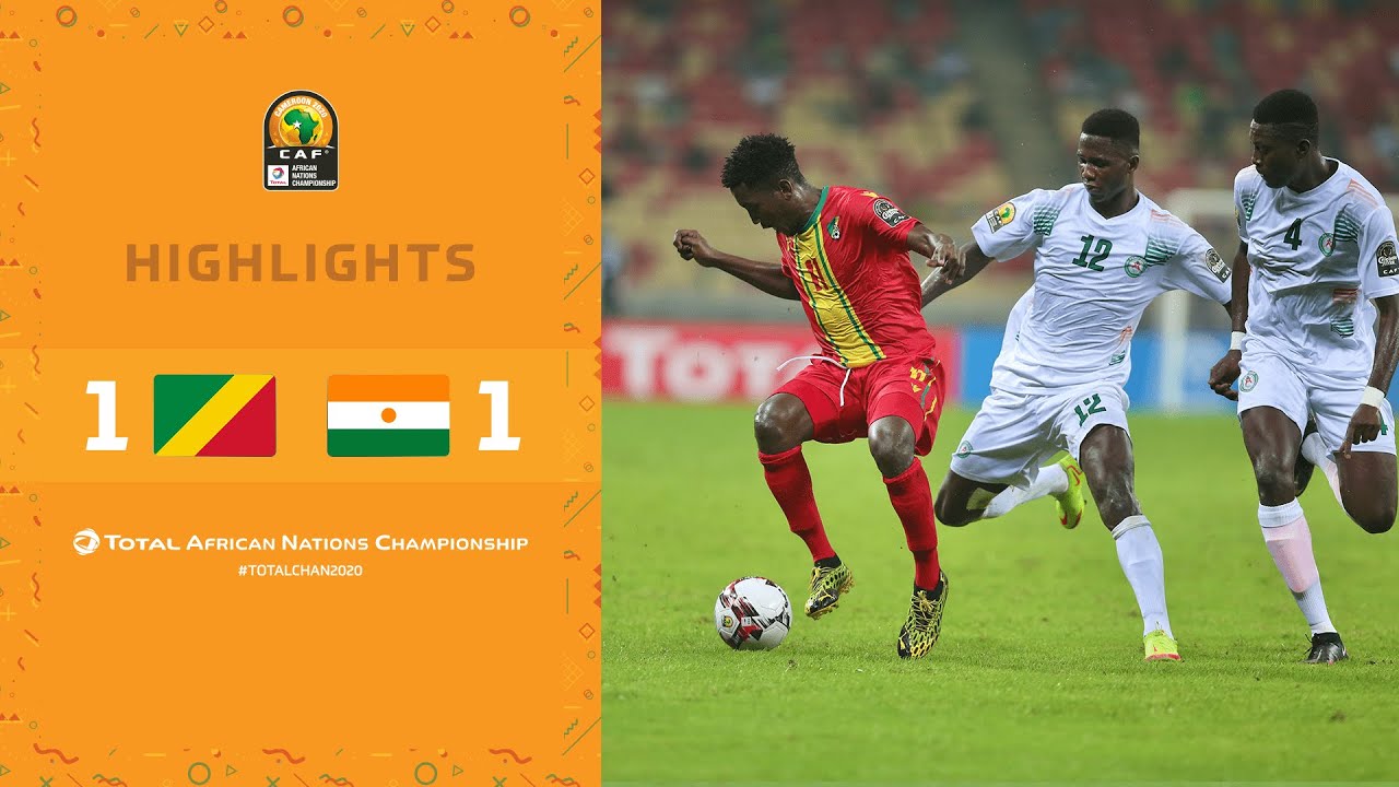 HIGHLIGHTS | Total CHAN 2020 | Round 2 - Group B: Congo 1-1 Niger