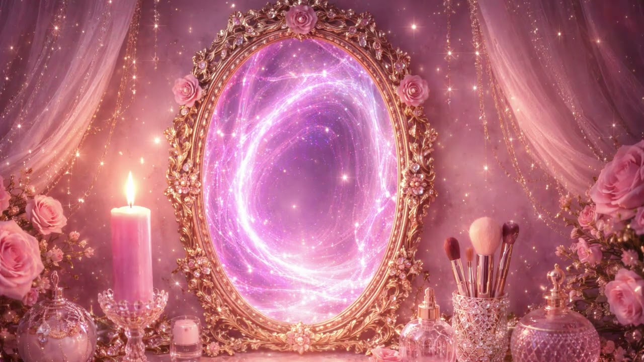 Guided Glamour Magic Meditation: Mirror & Candle Work for Beauty & Confidence, and Self-esteem.