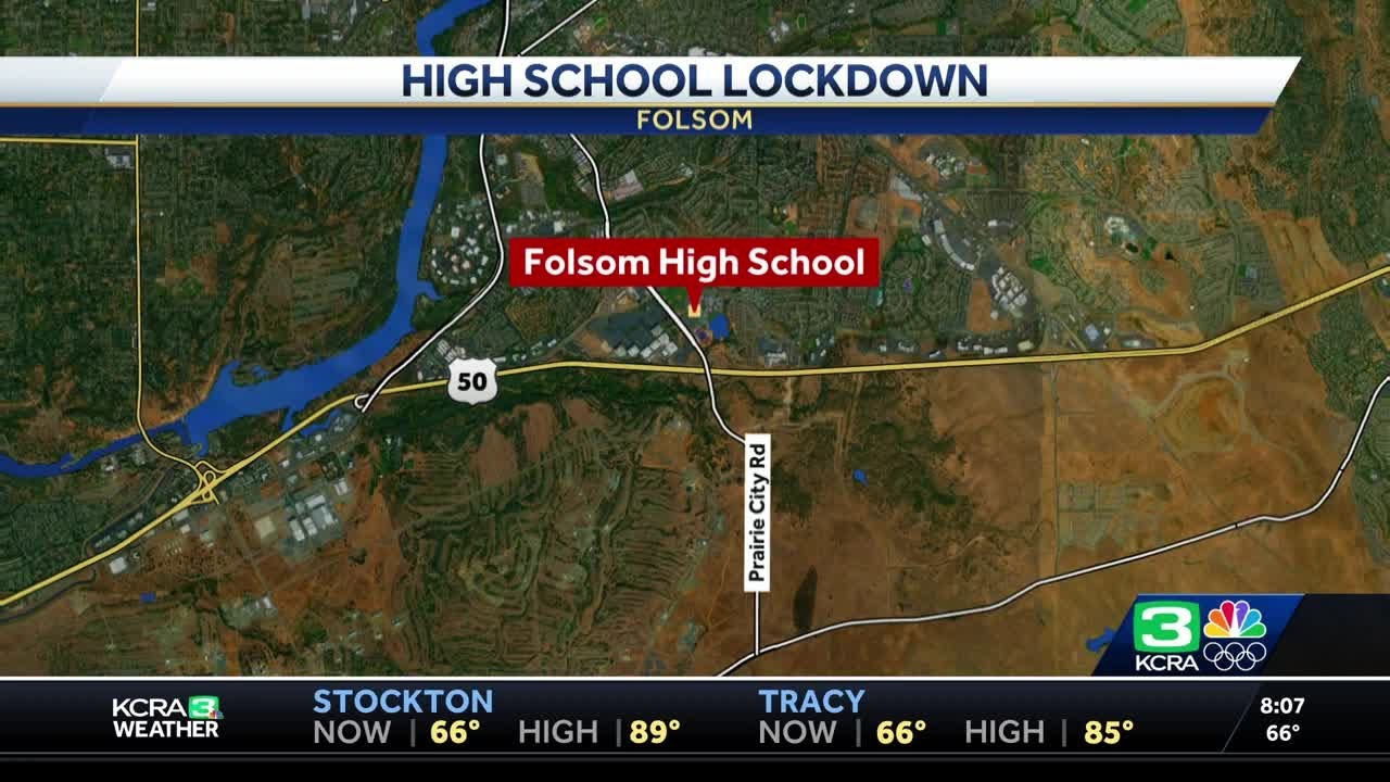 Man accused of having knife at Folsom High School, gun in car