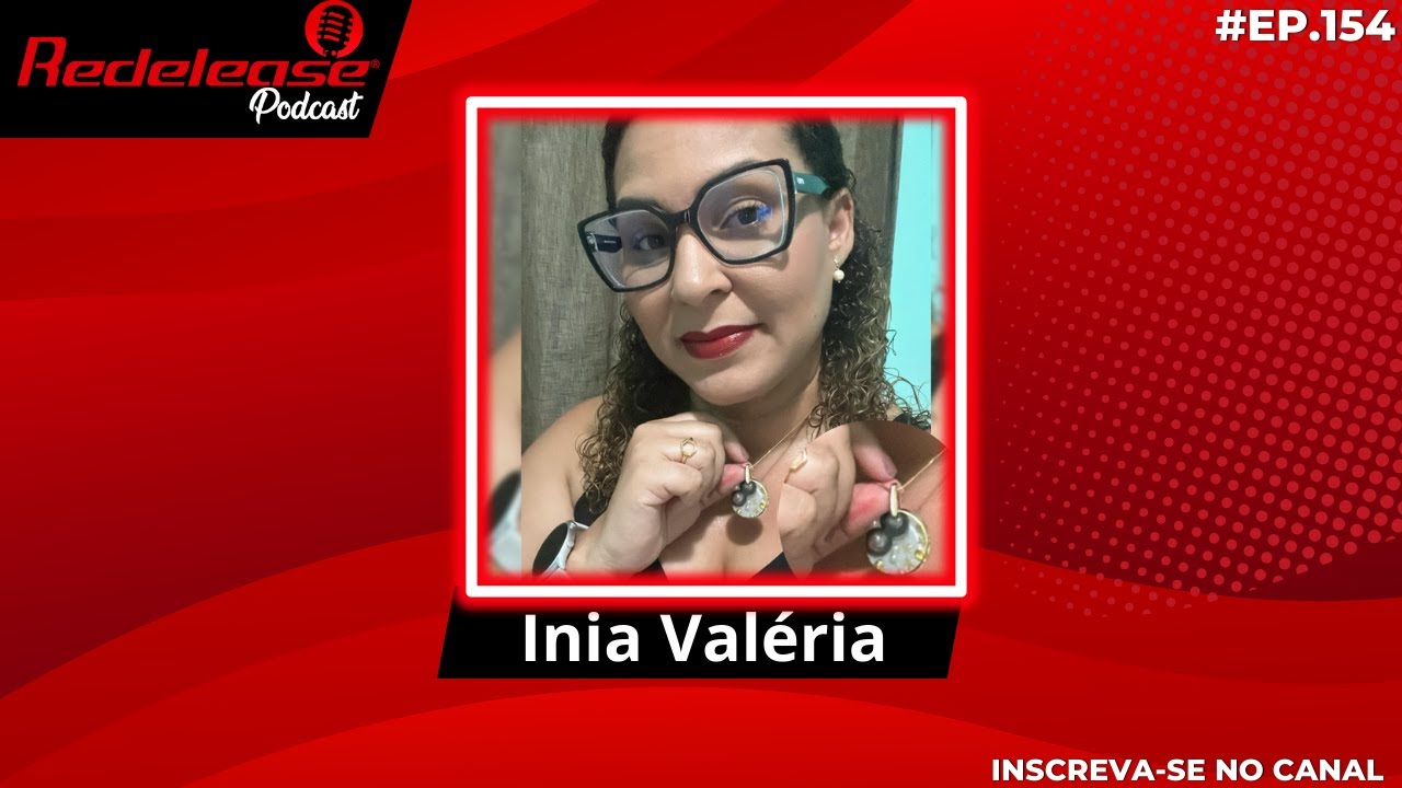 Como fazer chaveiros e peças personalizadas de resina com Inia Valéria - Redelease Podcast 
