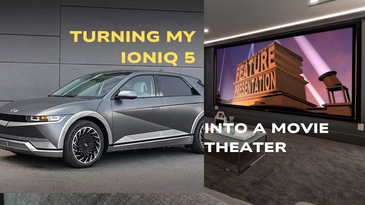 How I turned my Ioniq 5 Into A MOVIE THEATER - AI Box Elite
