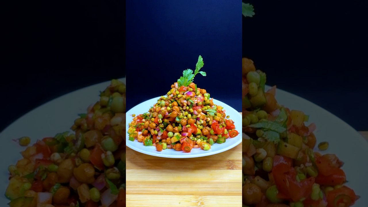 Healthy Sprouts Salad Asmr #shorts #MSA