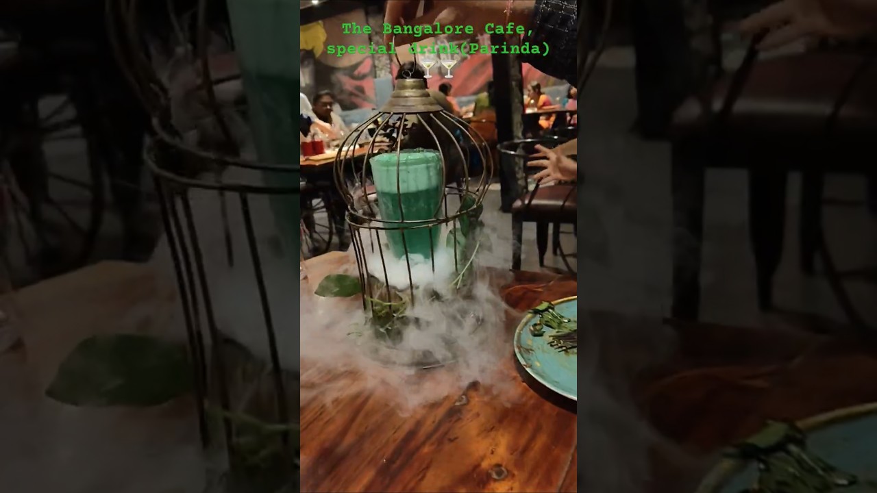 The Bangalore Cafe(Parinda) 🍸🍸#nammabengaluru #parinda #drinks #trending #viralvideo #viralshorts